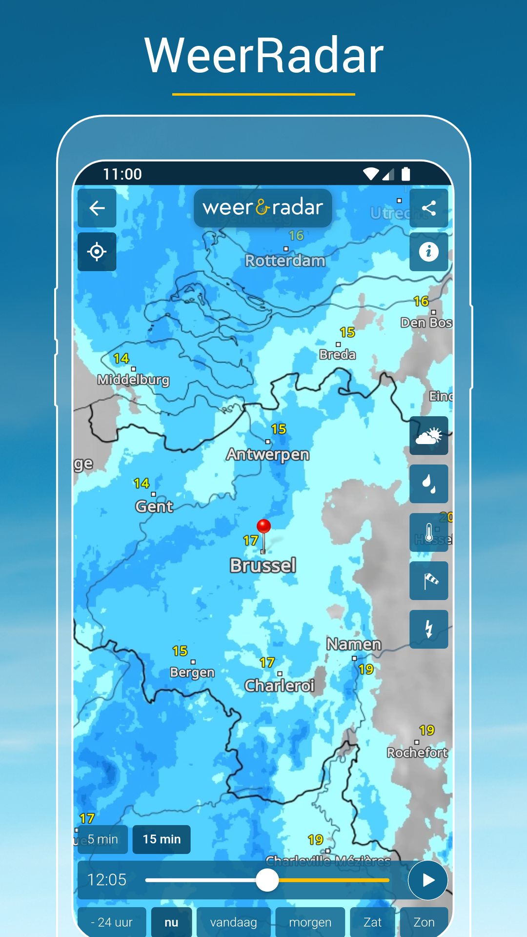 WeerRadar en RegenRadar